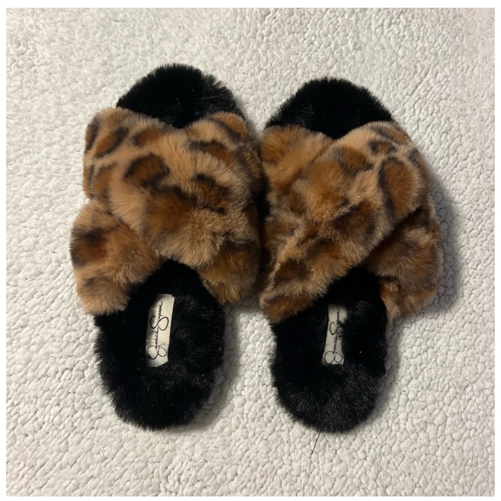 Leopard Slippers